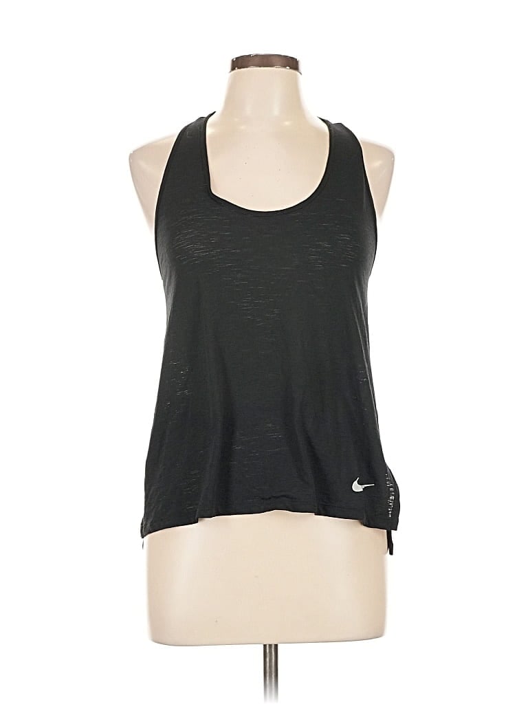 Pre-owned Nike Active Tank Top In Black