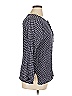 Meri Skye 100% Rayon Blue 3/4 Sleeve Blouse Size 1X - photo 4