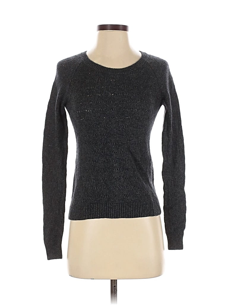 Pre-owned Ann Taylor Loft Pullover Sweater In Gray