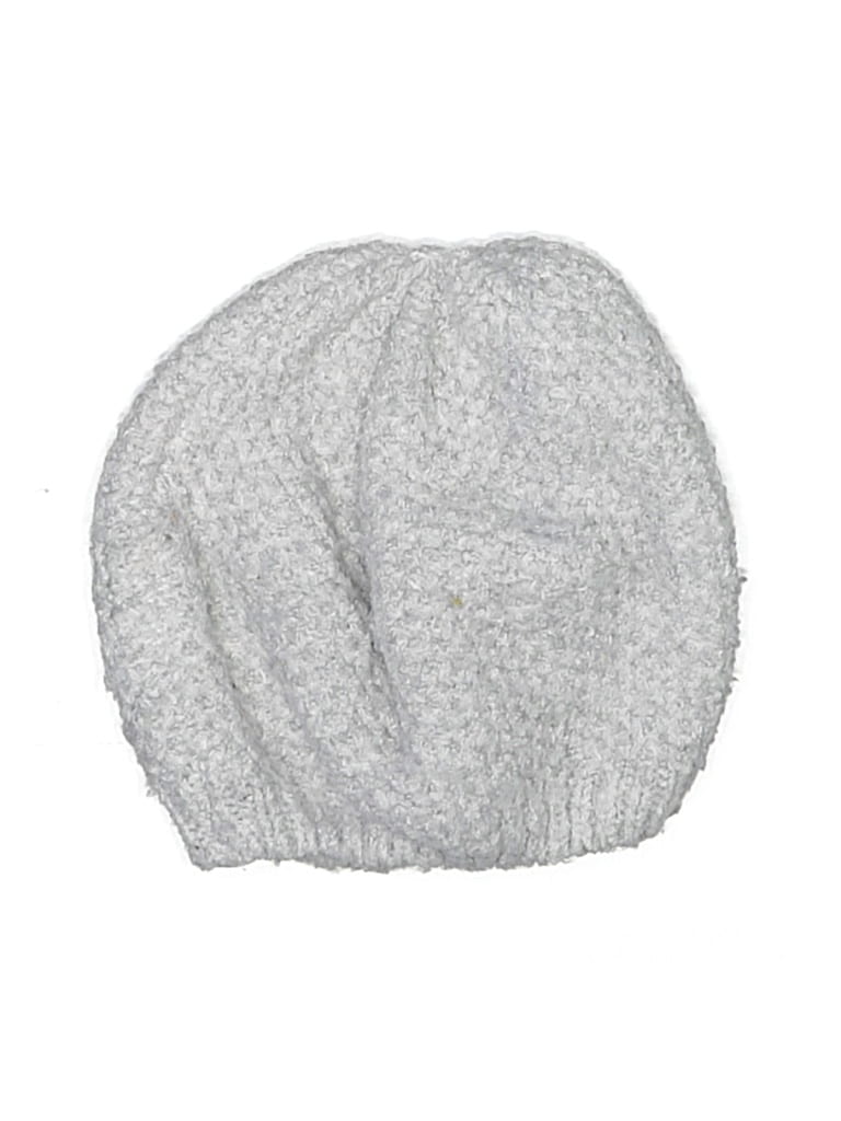 Pre-owned Unbranded Beanie Hat In Gray