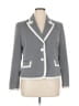 Nine West Chevron-herringbone Gray Blazer Size 16 - photo 1