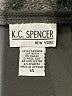 K.C. Spencer Solid Gray Formal Skirt Size 14 - photo 4
