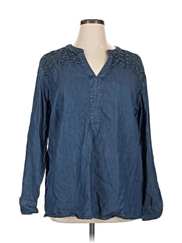 Bandolino Long Sleeve Blouse (view 1)