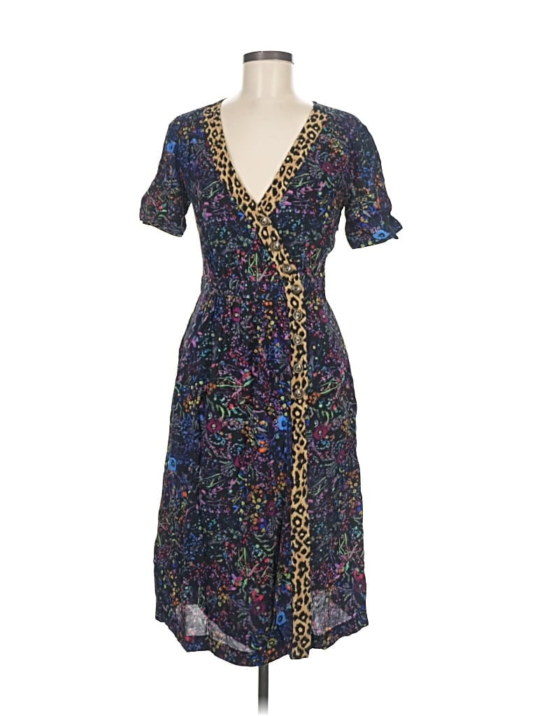 Pre-owned Maeve By Anthropologie Cocktail Dress In Blue