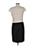 St. John Color Block Gray Casual Dress Size 6 - photo 2