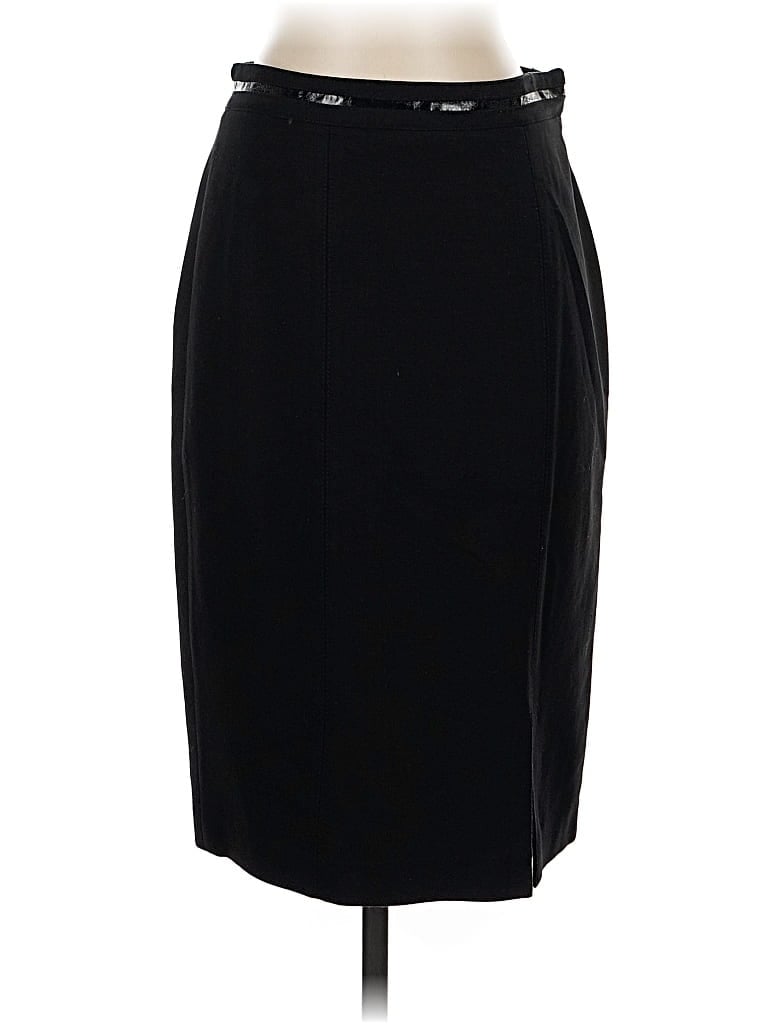 Pre-owned Worth Formal Skirt In Black