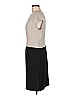 St. John Color Block Gray Casual Dress Size 6 - photo 5