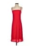 J.Crew 100% Polyester Solid Red Cocktail Dress Size 2 - photo 1