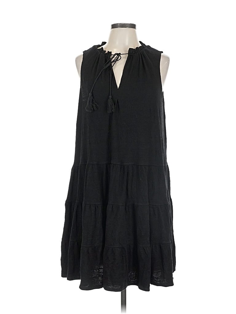 Pre-owned Max Studio Casual Dress In Black