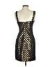 Walter Metallic Black Cocktail Dress Size 4 - photo 2