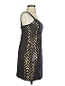 Walter Metallic Black Cocktail Dress Size 4 - photo 4