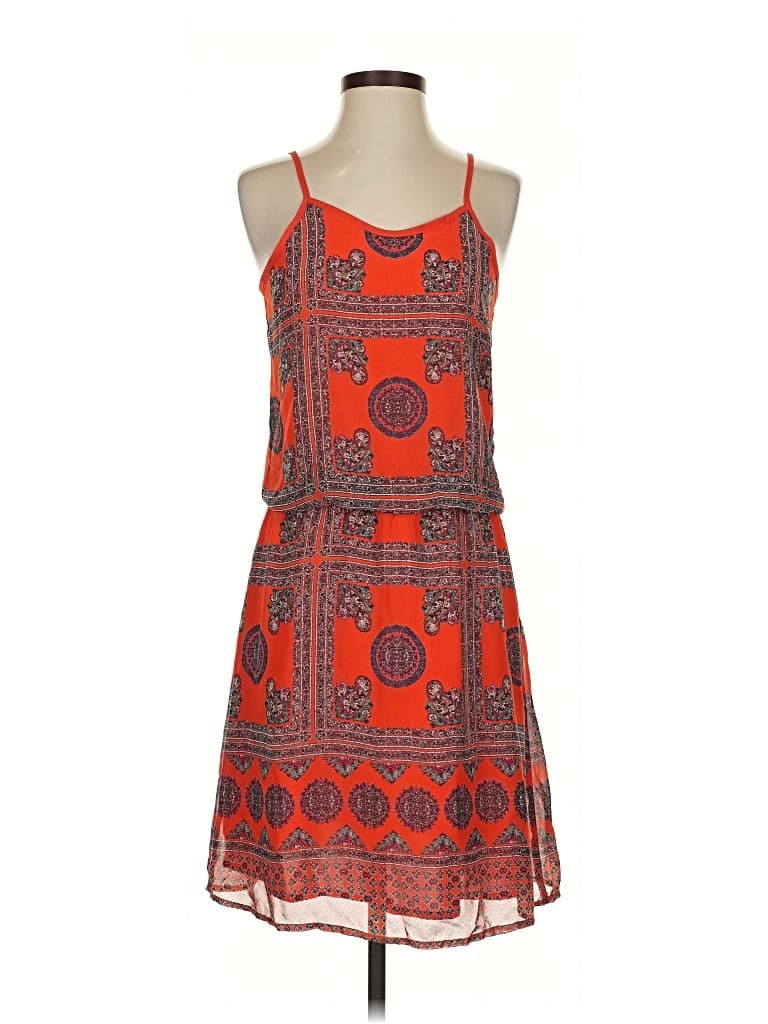 Pre-owned Pixley Casual Dress In Orange