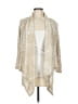 St. John Ivory Tan Cardigan Size M (estimated) - photo 1