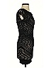 Bebe Graphic Black Cocktail Dress Size P (petite) - photo 4