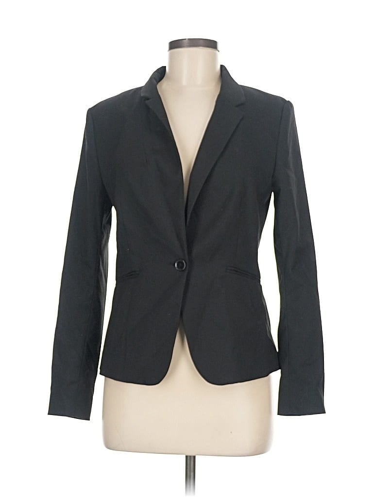 Pre-owned H&m Blazer Jacket In Gray