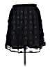 Alya 100% Polyester Stars Black Casual Skirt Size L - photo 2