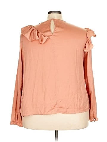 Lane Bryant Long Sleeve Blouse (view 2)