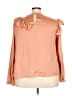 Lane Bryant 100% Polyester Pink Long Sleeve Blouse Size 22 - photo 2