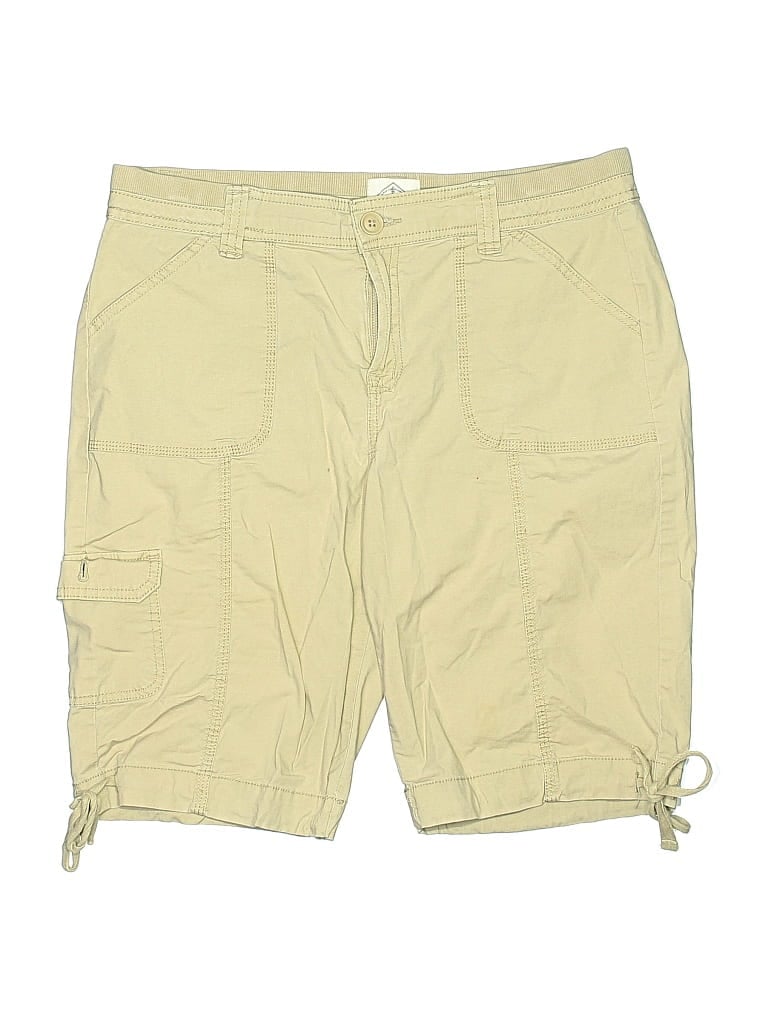 Pre-owned St. John's Bay Cargo Shorts In Brown