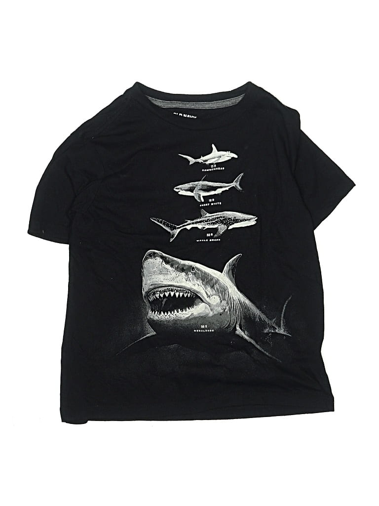 Pre-owned Old Navy Kids' Short Sleeve T-shirt In Black