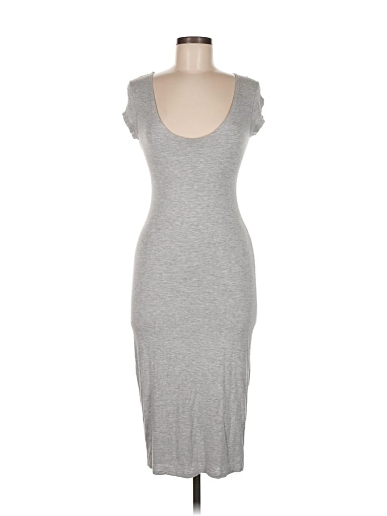 Pre-owned See You Monday Casual Dress In Gray