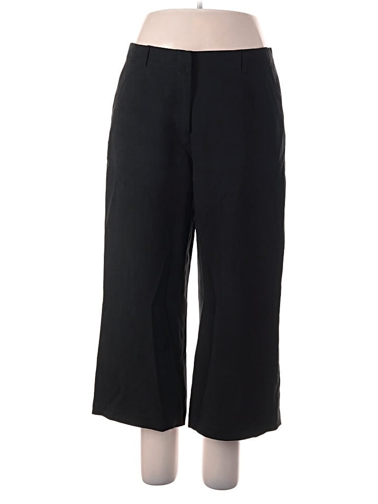 Pre-owned Coldwater Creek Silk Pants In Black