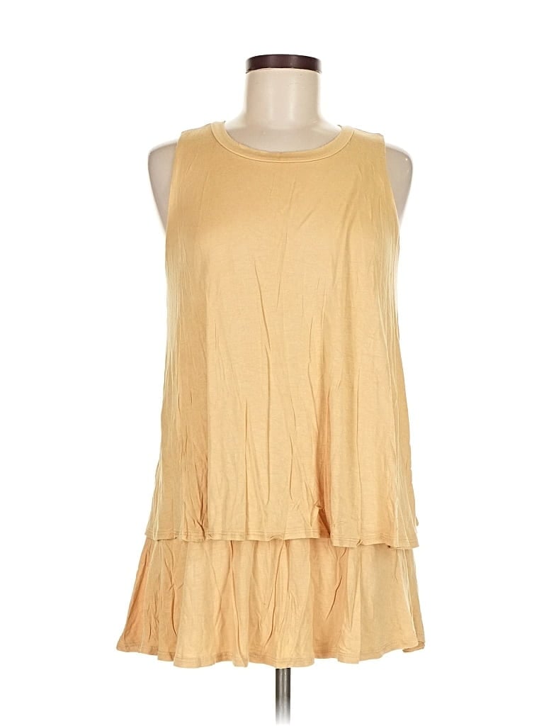 Pre-owned Agnes & Dora Casual Dress In Brown