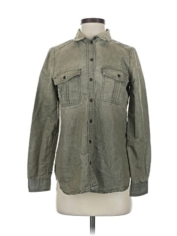 Polly & Esther Long Sleeve Button-Down Shirt (view 1)