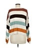 American Eagle Outfitters 100% Polyester Color Block Brown Pullover Sweater Size M - photo 2