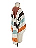 American Eagle Outfitters 100% Polyester Color Block Brown Pullover Sweater Size M - photo 4