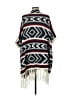 Do Everything in Love 100% Acrylic Blue Poncho One size - photo 2