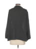 Counterparts 100% Polyester Gray 3/4 Sleeve Blouse Size M - photo 2
