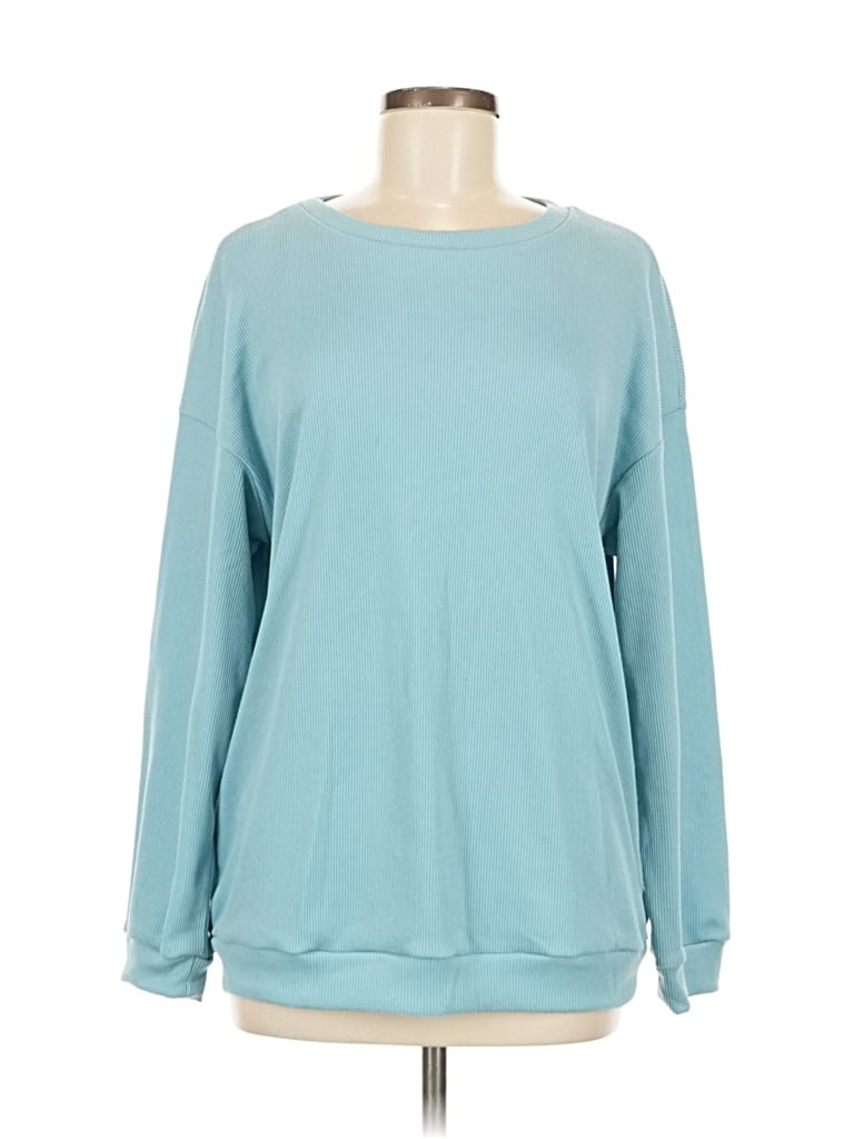 Pre-owned Unbranded Sweatshirt In Blue