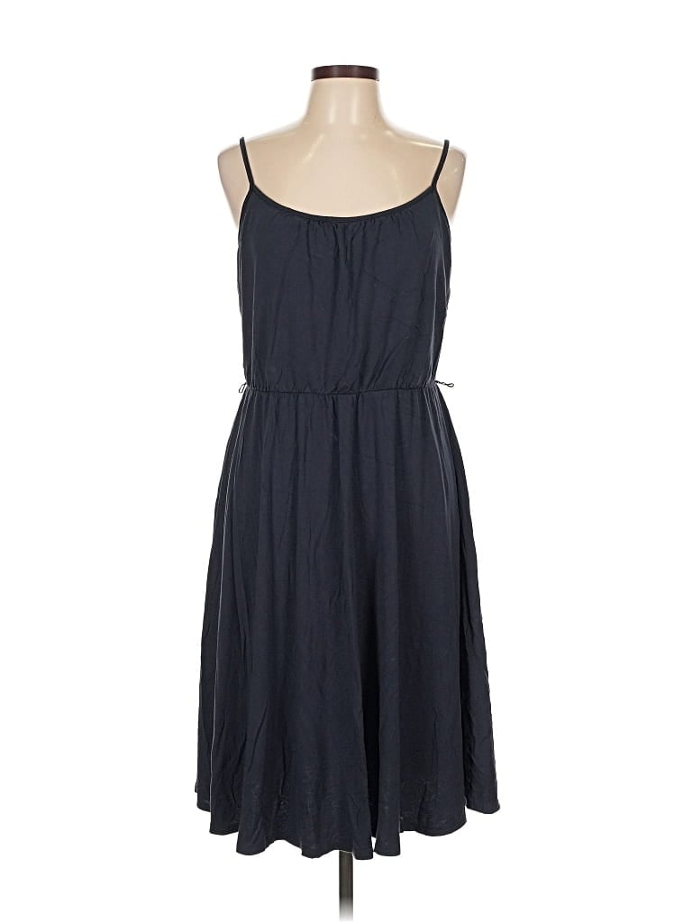 Pre-owned Ann Taylor Loft Casual Dress In Blue