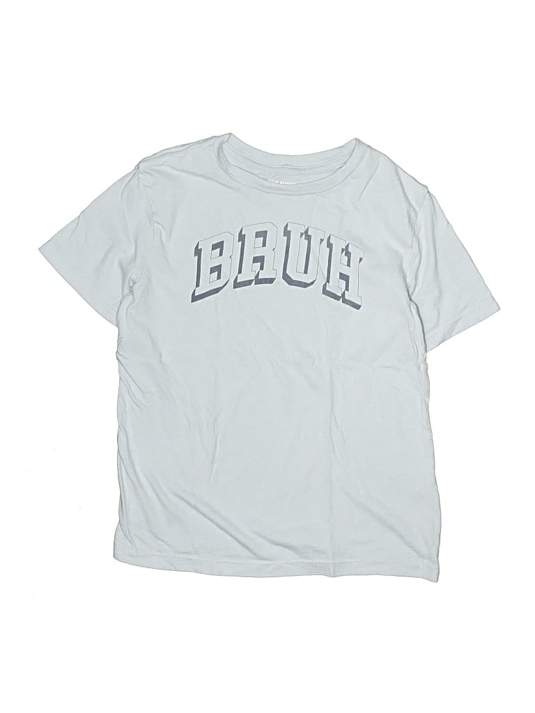 OLD NAVY Pre-owned Kids' Short Sleeve T-shirt In Silver