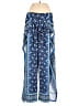 Lands' End Paisley Blue Casual Pants Size XS - photo 1