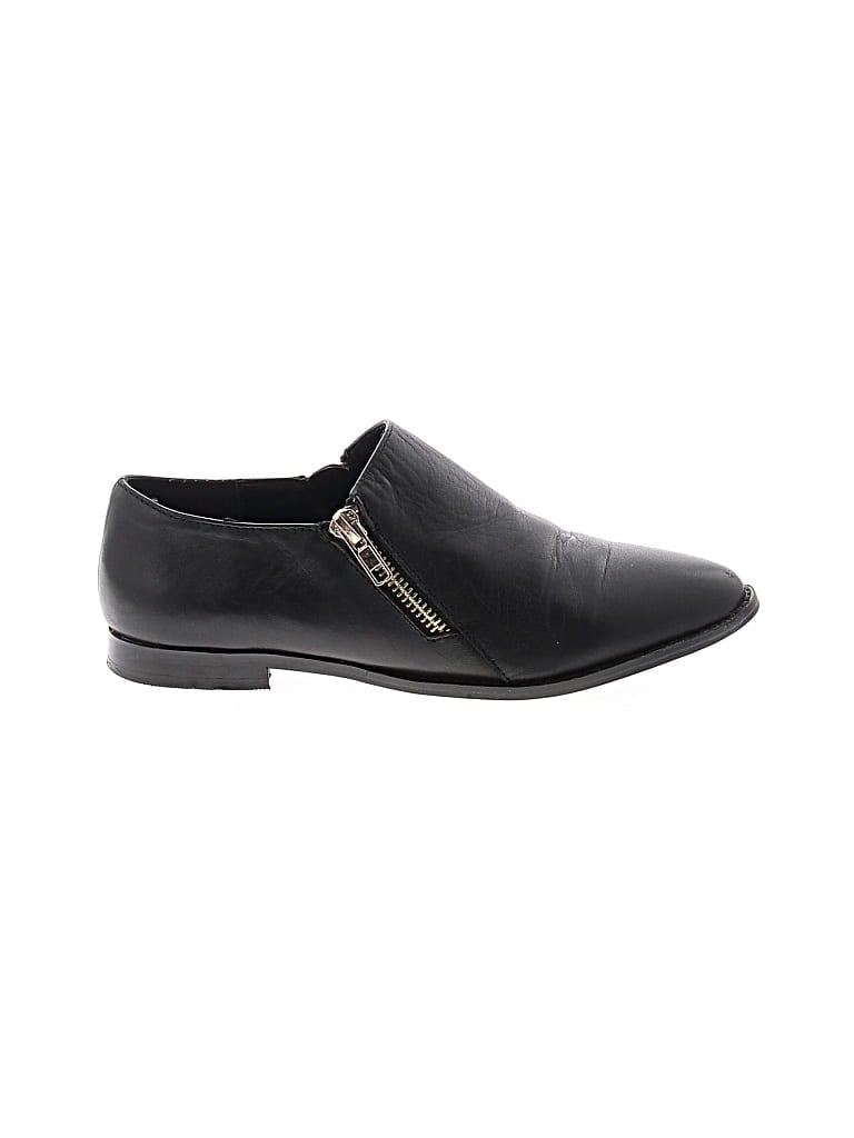 Pre-owned Sole Society Flats In Black