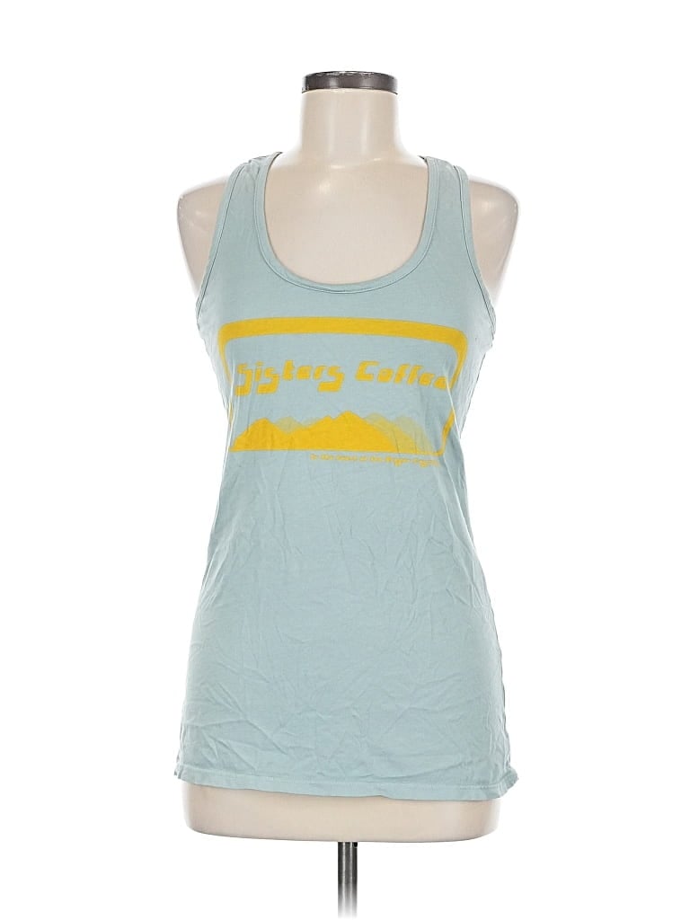 UNBRANDED Pre-owned Active Tank Top In Blue
