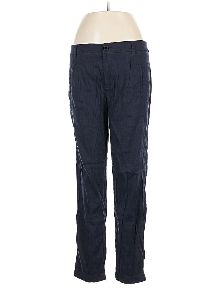 Pre-owned Vince Linen Pants In Blue