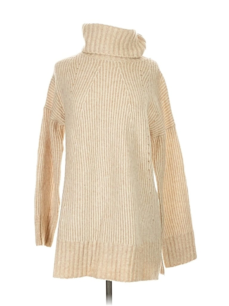 JESSICA SIMPSON Pre-owned Turtleneck Sweater In Brown