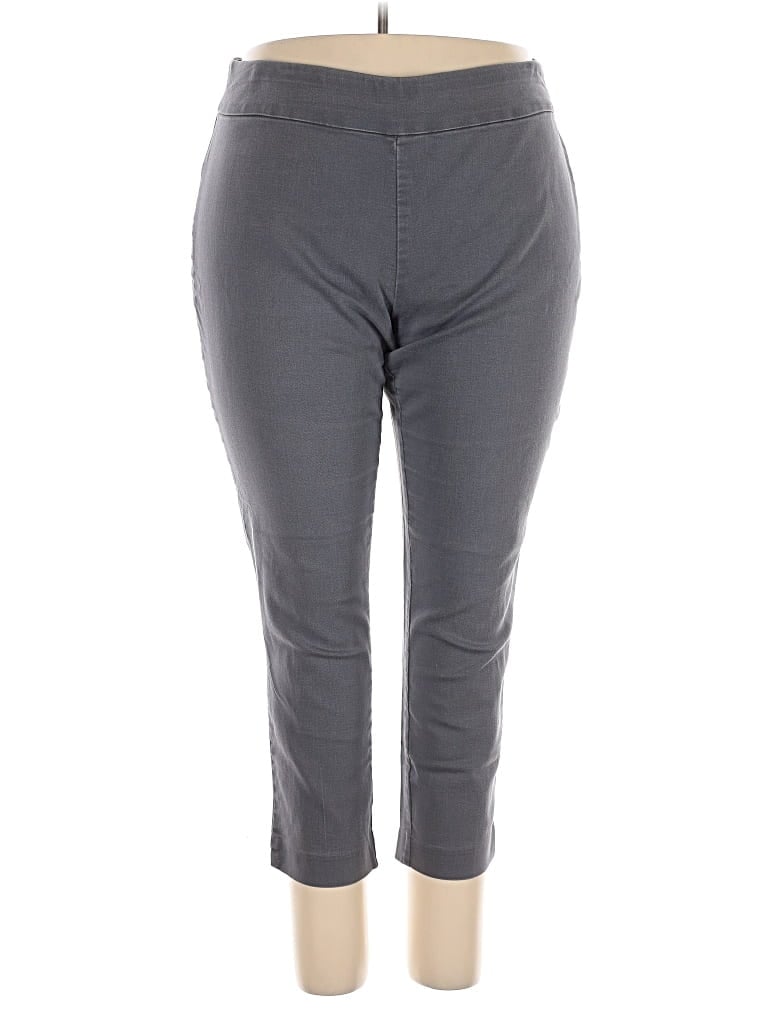 Pre-owned Croft & Barrow Active Pants In Gray