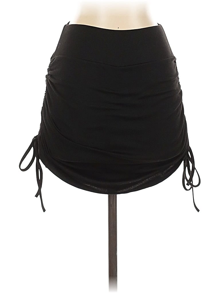 Pre-owned Cider Casual Skirt In Black