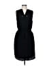 Apt. 9 100% Polyester Solid Black Casual Dress Size M - photo 1