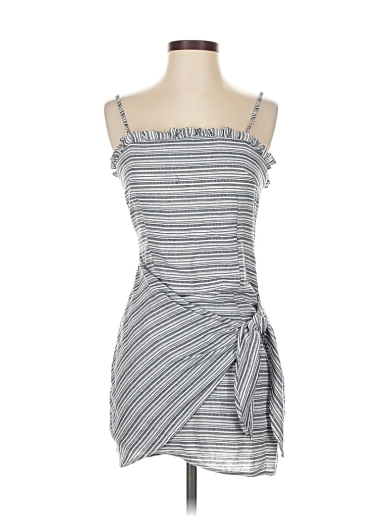 Pre-owned Cotton Candy La Casual Dress In Gray