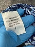 Willi Smith 100% Polyester Blue 3/4 Sleeve Blouse Size S - photo 8