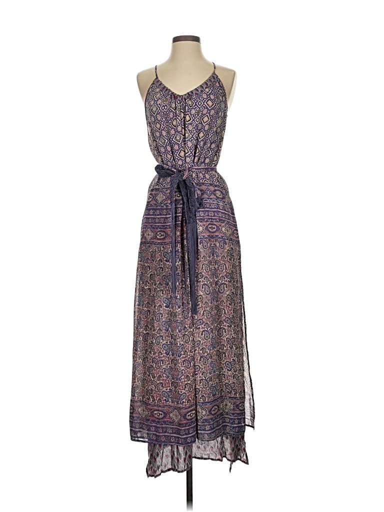 Pre-owned One September Casual Dress In Purple