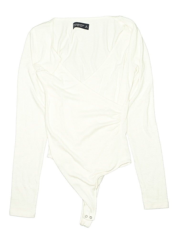 ABERCROMBIE & FITCH Pre-owned Bodysuit In White
