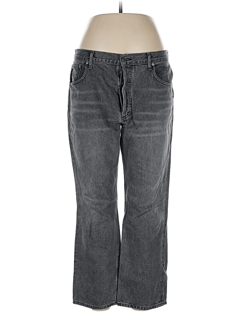 Pre-owned Agolde Jeans In Gray
