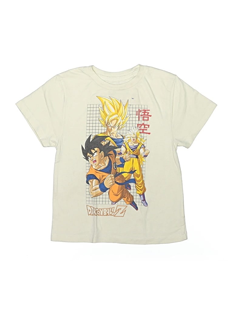 Pre-owned Assorted Brands Kids' Short Sleeve T-shirt In White