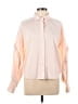 Joie Color Block Pink Long Sleeve Blouse Size L - photo 1
